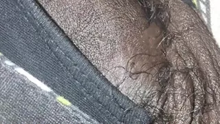 Up Close & Personal Huge Balls Massive Black Uncut Dick