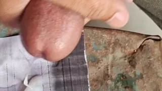 Watching My Sexy Neighbor While I Stroke & Cum Hard for Mouth