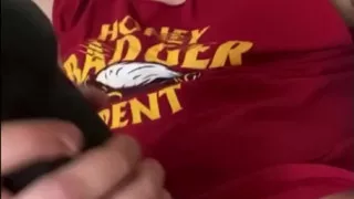 Twink Guy Using His Fleshlight While Wearing an Anal Plug