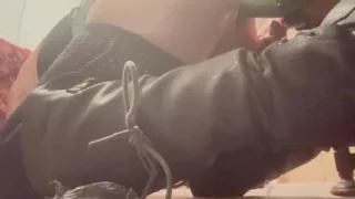 Cross dressing daddy fuck toys part 2