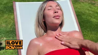 POV - Sex and Sunshine with Bffs Kelly Aleman and Kris Vegas