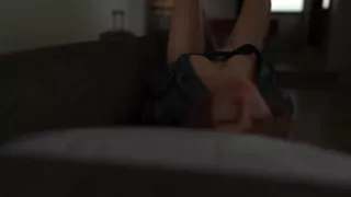 He walked in on his stepmom masturbating