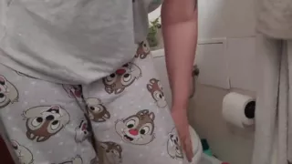 Sweet Girl Morning Pee