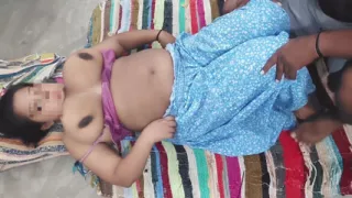 My Neighbour's Wife First Time Fucking Missionary and Doggystyle Cum on Pussy Hindi Talk