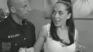 Classic Two Hot Babes Suck and Fucks a Bald Lucky Guy