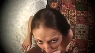 Young Girl with Nice Tits Enjoys a Big Mature Cock Inside Her Pussy