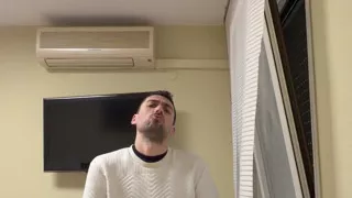 Hot Stepdaddy Showing off Big Cock