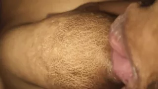 I went to make the bed so I could rest, and my stepson got into bed