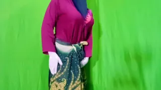 An Indian beauty masturbating while wearing a saree, clear Hindi