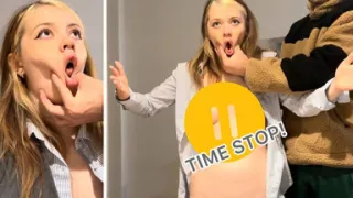 A Stepmom Time Stop Busy Home Call Roleplay Fuck