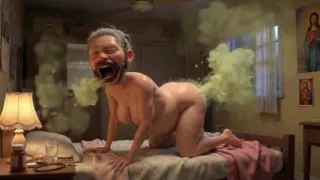 90 Year Old Granny Farting Loud & Smelly in Bedroom