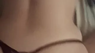 Husband Bends Wife Over Till She Cums and Asks for More