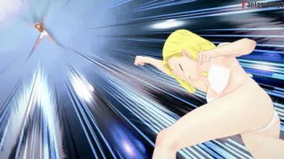 Kame Roshi offers help to Android 18 in exchange for a favor - Dragon Ball Zex Series