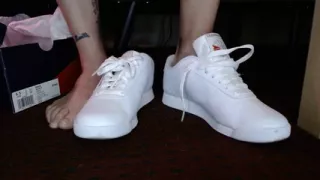 Toe Wiggling Reebok Princess Sneakers