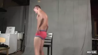 Stroking Long & Slim Cock with Straight Bobby