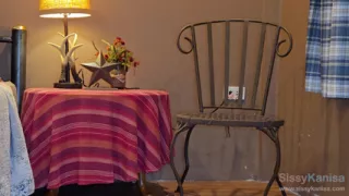 Sissy Kanisa at a Vintage Countryside Resort Part 4 Taking My Dress off & Showing Dick and Asshole