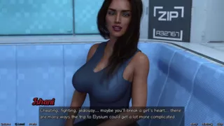 Stranded in Space - Indian MILF with Big Tits Moans While Getting a Massage