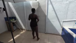Bad Bitch Ebony In Hot Sun Full Of Ideas Dirty Talking Her Way The Whore Slut Went Wild Take Out Big Pierced Tits - Mastermeat1
