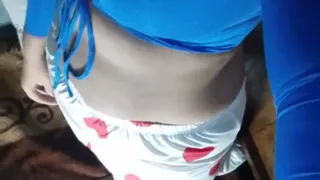 Solo girl Asian masturbation