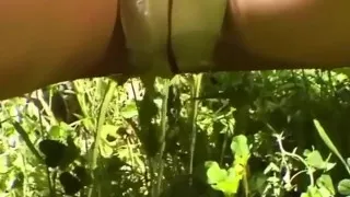 Piss Pants on Flowers