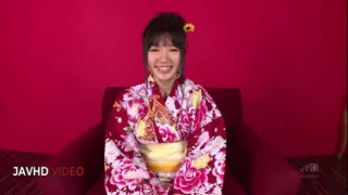 Chiharu's Sensual Kimono Blowjob Leads to Steamy Asian Threesome Experience