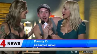 Brazzers - Tattooed Kleio Valentien & Danny Film a Loud All Day Sex Tape in a Shady Neighborhood