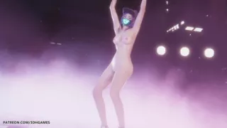 Mmd Lisa - Futw Akali Sexy Naked Dance League of Legends Hentai Uncensored 4K 60fps