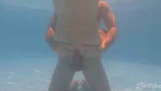 Hot Couple Pool Sex - the Neighbors Love When We Put on a Show!