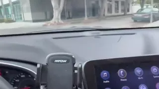 Ebony Car Ride Home with Stranger