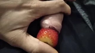 My Huge Fat Cock I Enjoyed Fucking This Strawberry so Much and He Came so Comfortably!