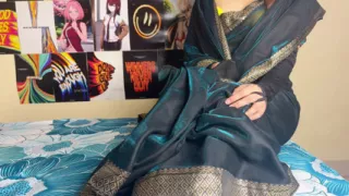 Fat ass indian girl sucking cock like a lollipop and riding stepbrother cock.