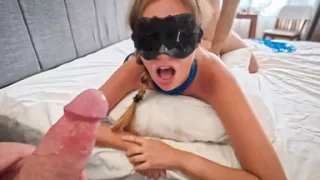 Tied GF Gifted to Step-bro for Birthday - Taboo Mfm