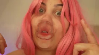 Silly Face Fetish and Pignose in Glass