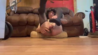 Shemale On A Dildo Fuck!!!