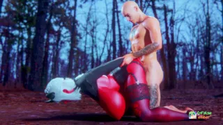 Huge Tits Succubus Gets Fucked In The Woods