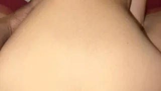 French amateur Moroccan beurette from TikTok creamy on a BBC