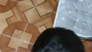 The stepbrother couldn't resist the temptation to fuck his stepsister's tight pussy.