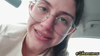 Car Pov Blowjob Cum In Throat Rainy Day Part. 2