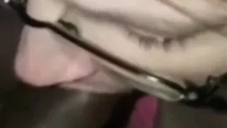 Sucking BBC Licking His Hardcore up and Down