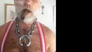 Stepdaddy Lighting His Gar