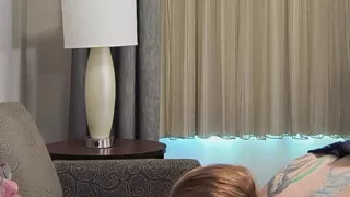 Cuckquean Selfie - Wife Watches & Films Self Being Cucked by Younger Redhead Ginger
