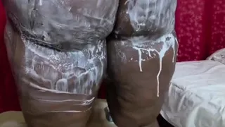 This Massive Creamy Booty Needs Strokes From Big Dick