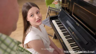 Passing a Music Test with Her Pussy - Trailer