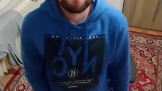 Cumshot in My Room in the Palm of My Hand in a Winter Hat