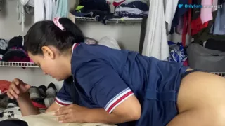 Please Don't Cum! Girl Gets Fucked After Her Boyfriend's Party