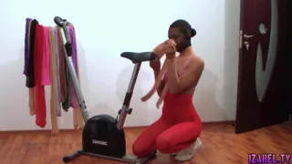 Exercise in layers of pantyhose