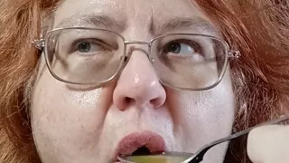 Enjoy eating a bowl of home made soup with me!