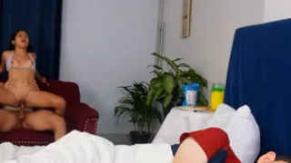 My Stepsons Get Hot After The Outing And Fuck Behind My Back