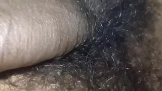 Big black thick top hard cock jerking precum rubbing loud moaning