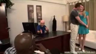 She loves being bent over table and rammed